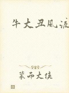 牛大丑风流记封面