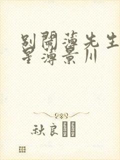 别闹薄先生沈繁星薄景川