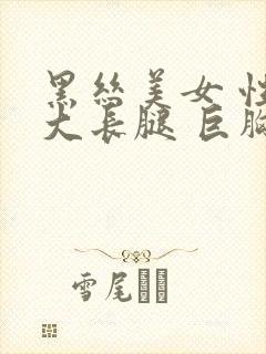 黑丝美女 性感大长腿 巨胸