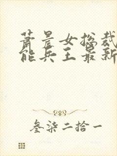 萧晨女总裁的全能兵王最新更新