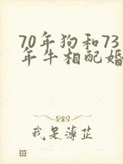 70年狗和73年牛相配婚姻如何