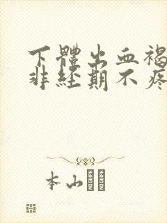 下体出血褐色,非经期不疼不痒