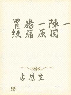 胃肠一阵一阵的绞痛原因封面