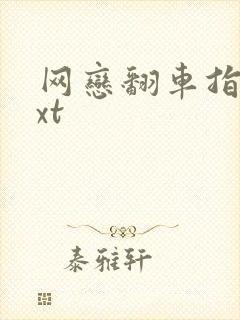 网恋翻车指南txt