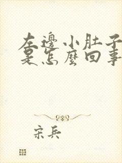 左边小肚子胀疼是怎么回事女性