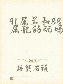 91属羊和88属龙的配吗