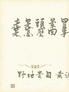 老是头晕冒虚汗是怎么回事