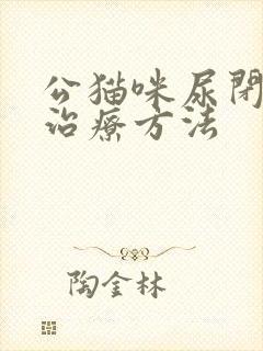 公猫咪尿闭最佳治疗方法