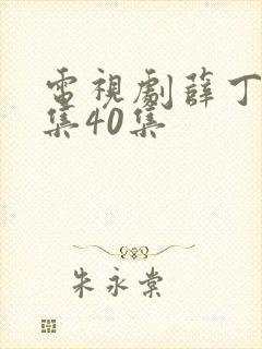 电视剧薛丁山全集40集