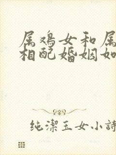 属鸡女和属羊男相配婚姻如何