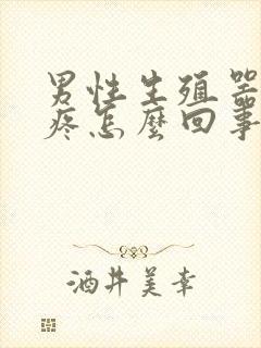 男性生殖器有点疼怎么回事