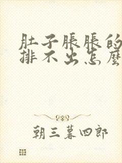 肚子胀胀的大便排不出怎么回事