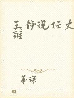 王静现任丈夫是谁