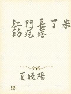 肛门长了米粒大的疙瘩