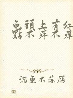 龟头上有红色点点不疼不痒怎么回事