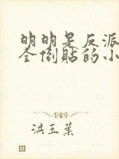 明明是反派女主全倒贴的小说