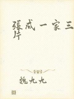 张成一家三口照片