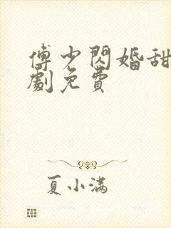 傅少闪婚甜妻短剧免费