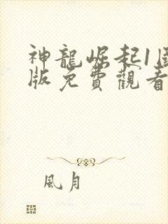 神龙崛起1国语版免费观看