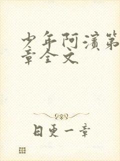 少年阿滨第13章全文