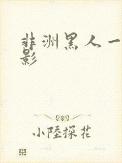 非洲黑人一级电影