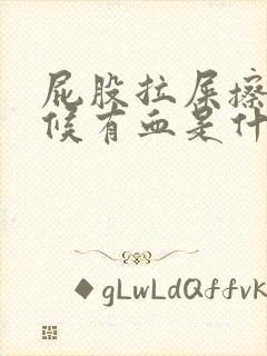 屁股拉屎擦的时候有血是什么原因封面