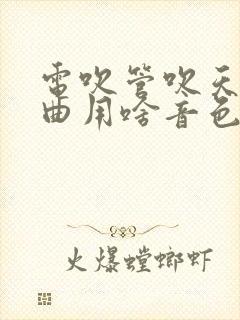 电吹管吹天路歌曲用啥音色封面