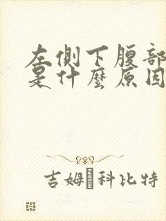 左侧下腹部酸胀是什么原因引起的