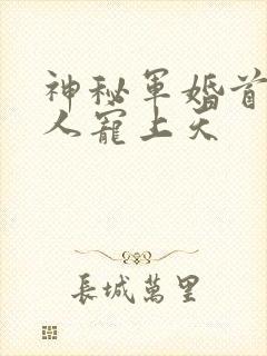 神秘军婚首长大人宠上天
