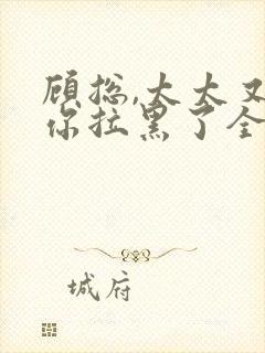 顾总,太太又把你拉黑了全文封面