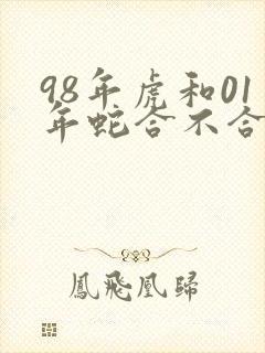 98年虎和01年蛇合不合封面