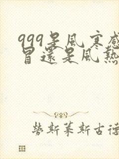 999是风寒感冒还是风热感冒