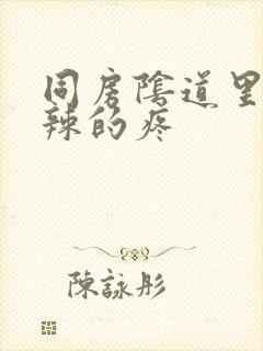 同房阴道里火辣辣的疼