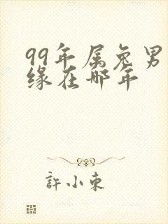 99年属兔男姻缘在哪年