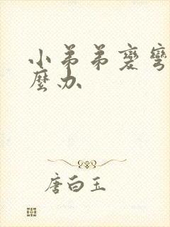 小弟弟变弯了怎么办封面