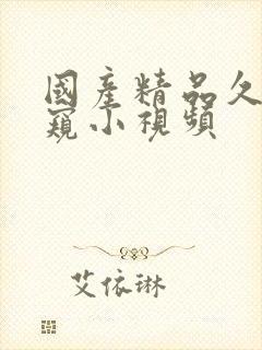 国产精品久久偷窥小视频