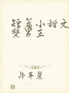 短篇小甜文推荐双男主