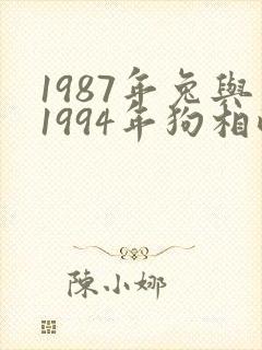 1987年兔与1994年狗相配吗