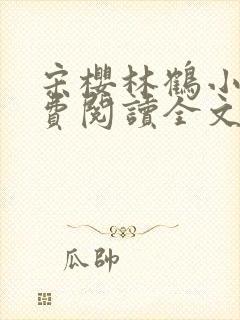 宋樱林鹤小说免费阅读全文