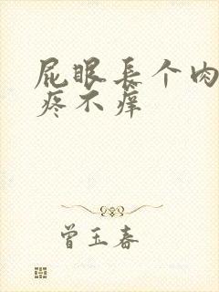 屁眼长个肉球不疼不痒