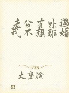 老公有外遇咋办我不想离婚