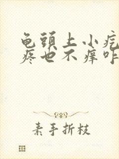 龟头上小疙瘩不疼也不痒咋会事