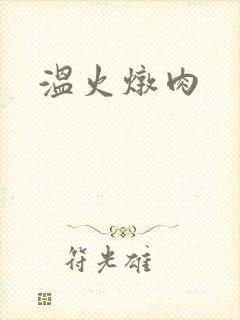 温火炖肉