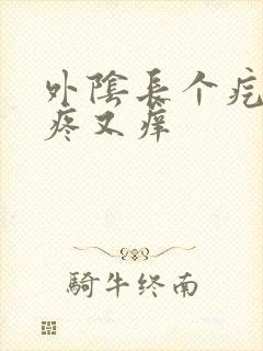 外阴长个疙瘩又疼又痒