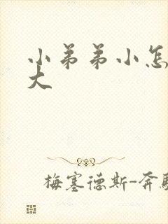 小弟弟小怎么增大