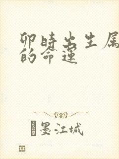 卯时出生属虎男的命运