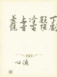 惹上冷殿下免费观看电视剧全集