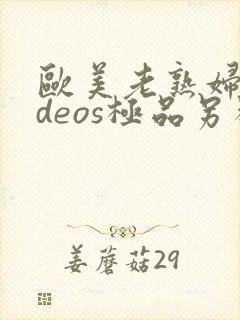 欧美老熟妇videos极品另类