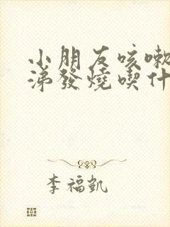 小朋友咳嗽流鼻涕发烧吃什么药