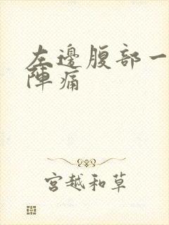 左边腹部一阵一阵痛封面